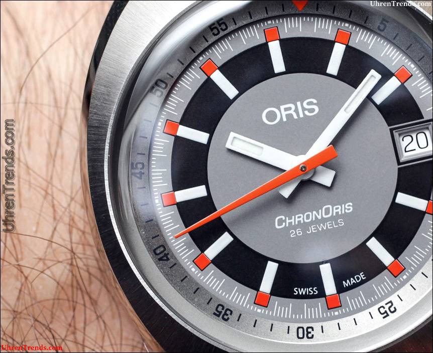 Oris Chronoris Date Uhr Hands-On  