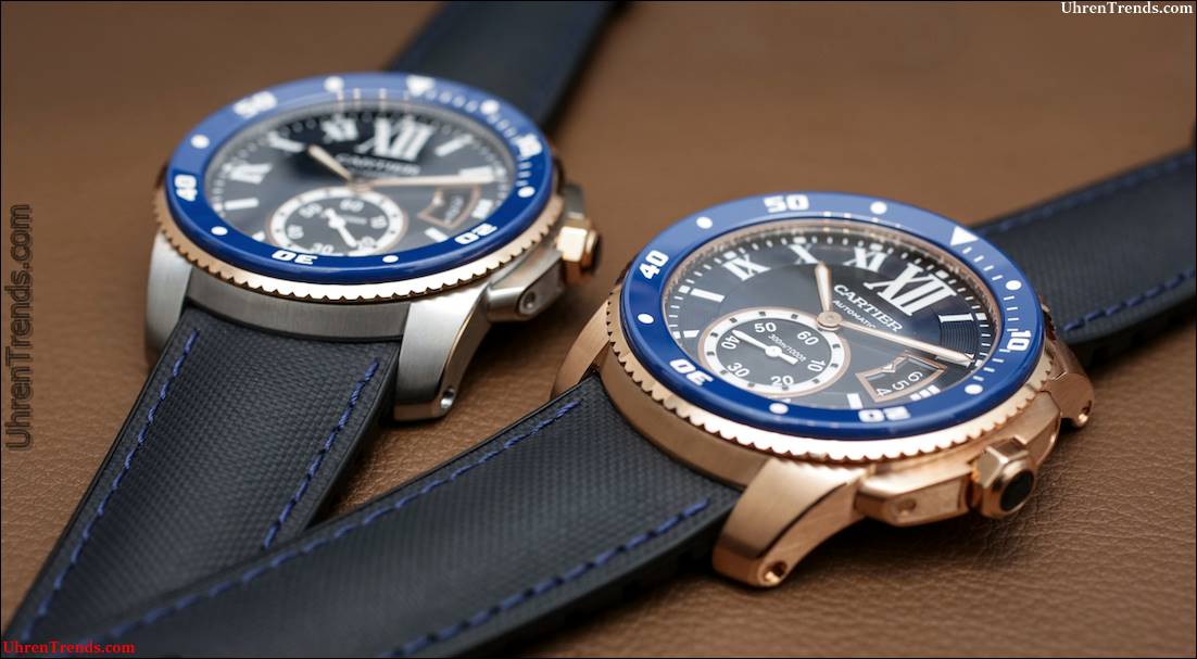 Cartier Caliber De Cartier Diver Blau Uhr Hands-On  