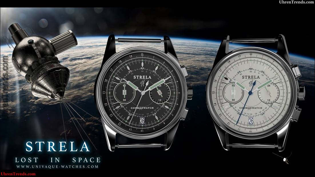 Univaque Strela Cosmoswatch Chronograph Uhr  