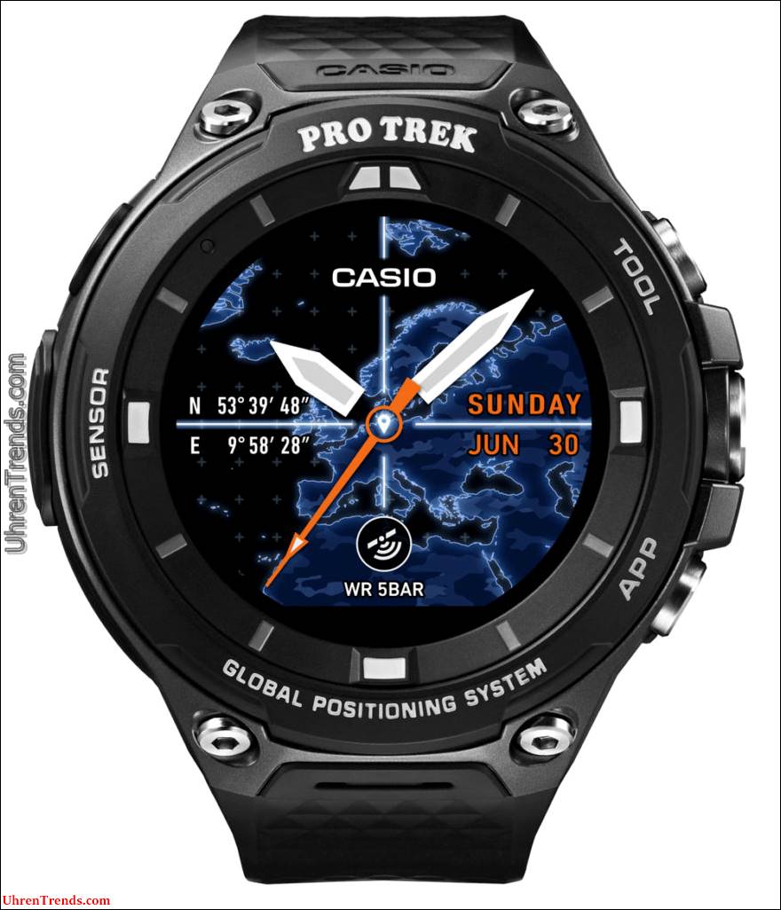 Casio Pro Trek Smart WSD-F20 GPS-Uhr  