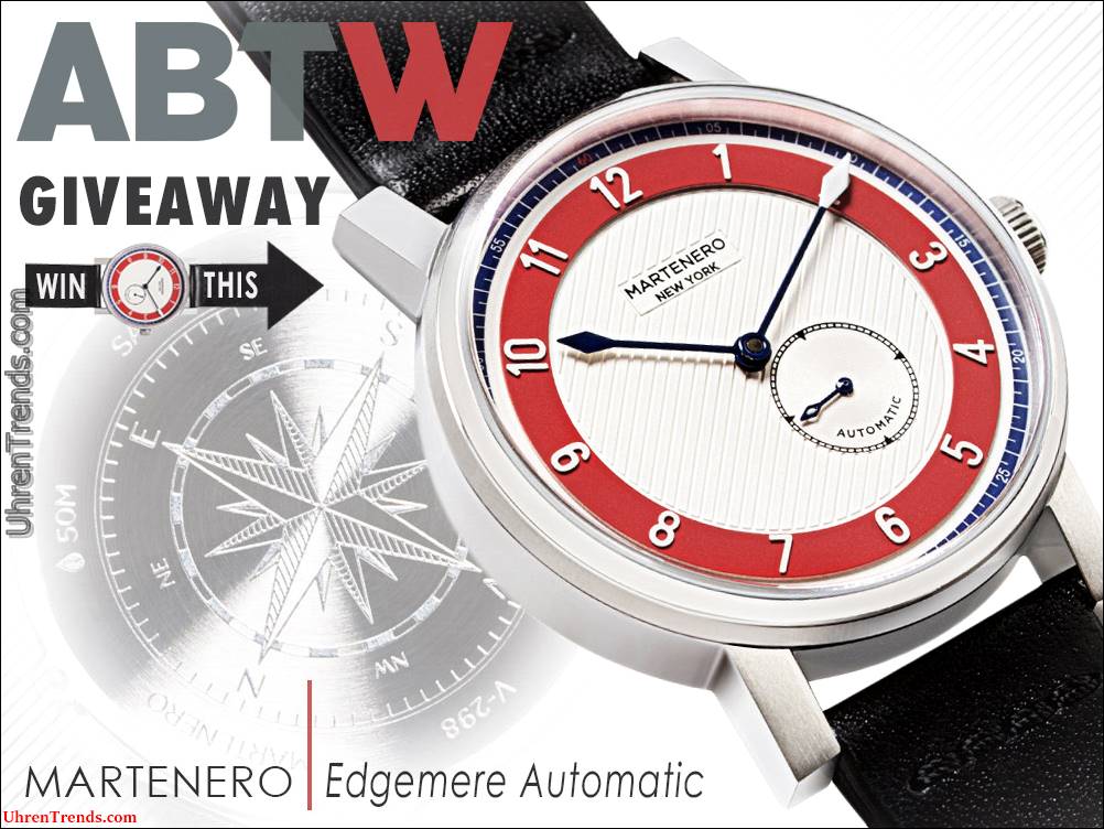 LETZTE CHANCE: Martenero Edgemere Automatic Watch Werbegeschenk  