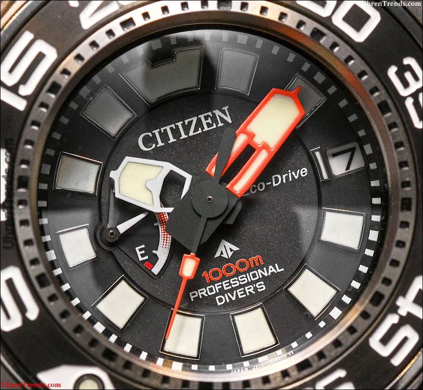 Citizen Eco-Drive Promaster Professional Taucher 1000m Uhr Hands-On  