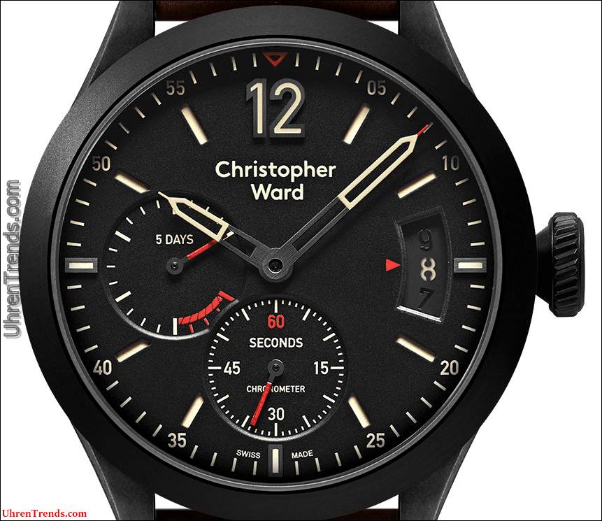 Christopher Ward C8 Gangreserve Chronometer Uhr  