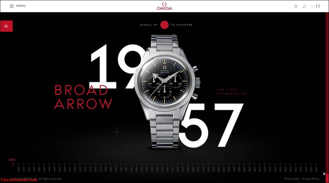 Omega startet Online-Katalog von 60 ikonischen Omega Speedmaster Moonwatches  