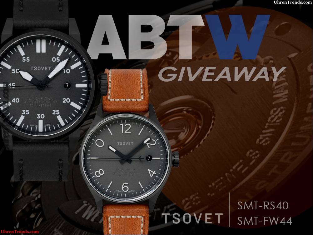 Gewinner angekündigt: Tsovet SMT-RS40 oder SMT-FW44 automatische Uhr Werbegeschenk  