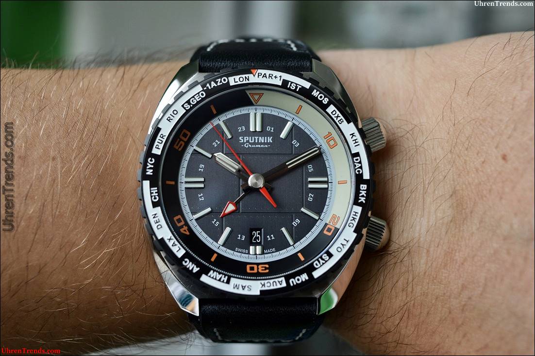 Gruman Sputnik GMT Uhren  