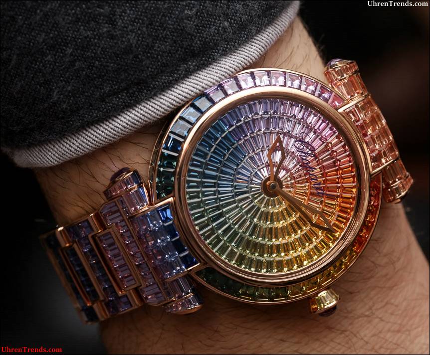 Chopard Imperiale Joaillerie Regenbogen Uhr Hands-On  