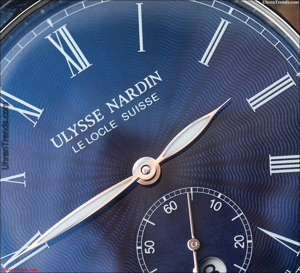 Ulysse Nardin Classico Manufaktur 'Grand Feu' Blaue Emaille Zifferblatt Uhr Hands-On  