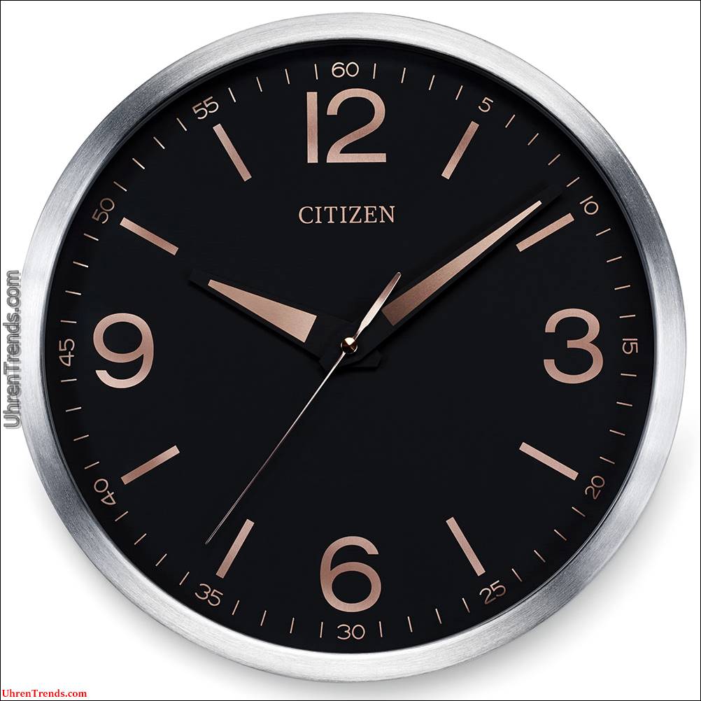 Citizen Wall & Desk Uhren mit Designs basierend auf Uhrziffern  