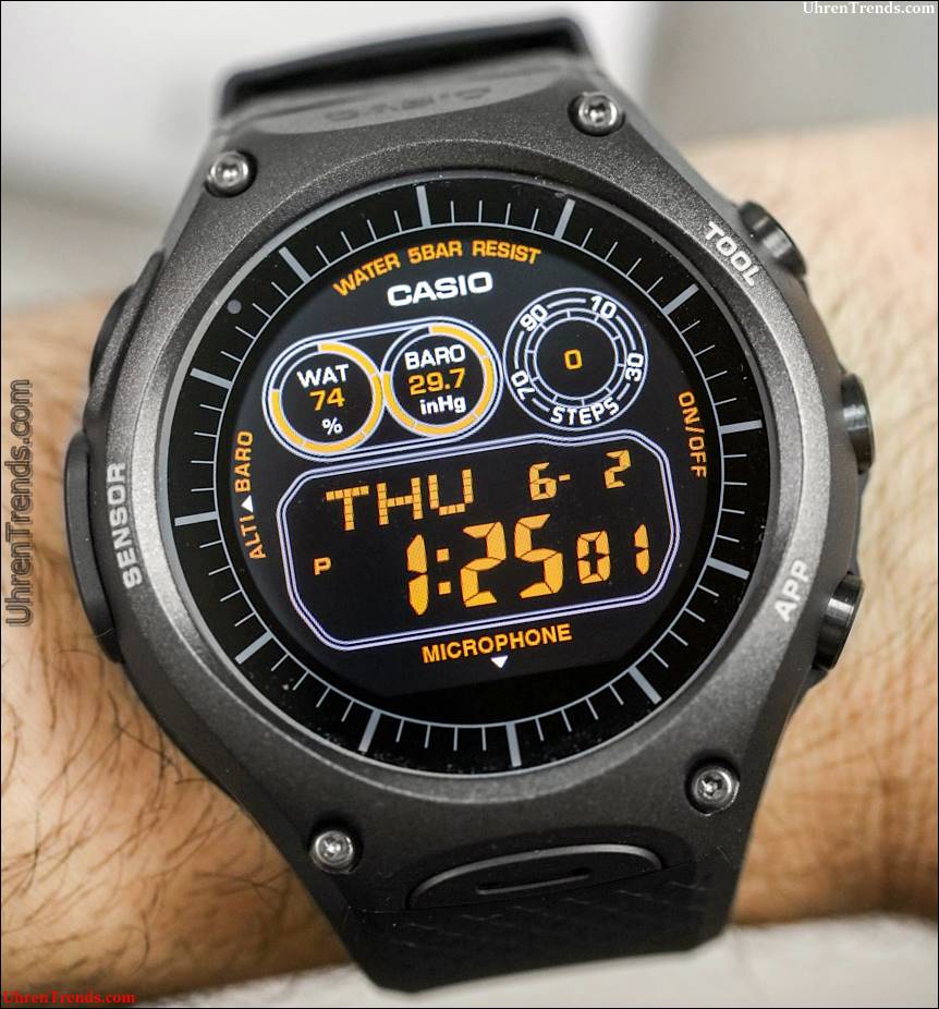 Casio WSD-F10 Android Wear Smartwatch Überprüfung  
