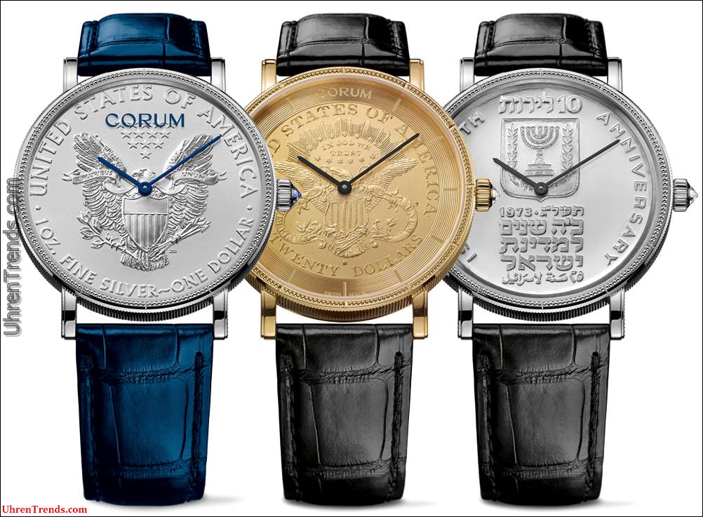 Corum Heritage Handwerker Münze Uhren für 2017  