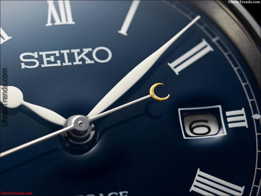 Seiko Presage blaue Emaille SPB069 Limited Edition Uhr  