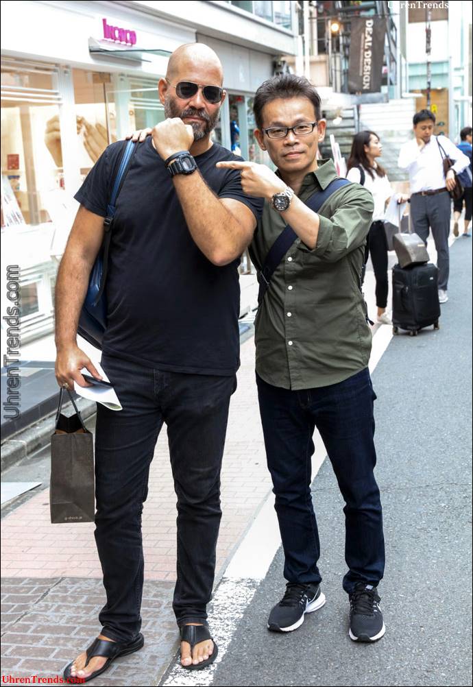Ein Nachmittag in Tokio mit dem Mann, der Casio G-Shock Uhren entwirft  