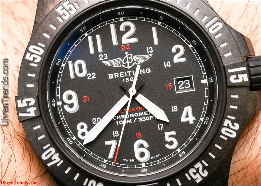 Breitling Colt Skyracer Uhr zum Anfassen  