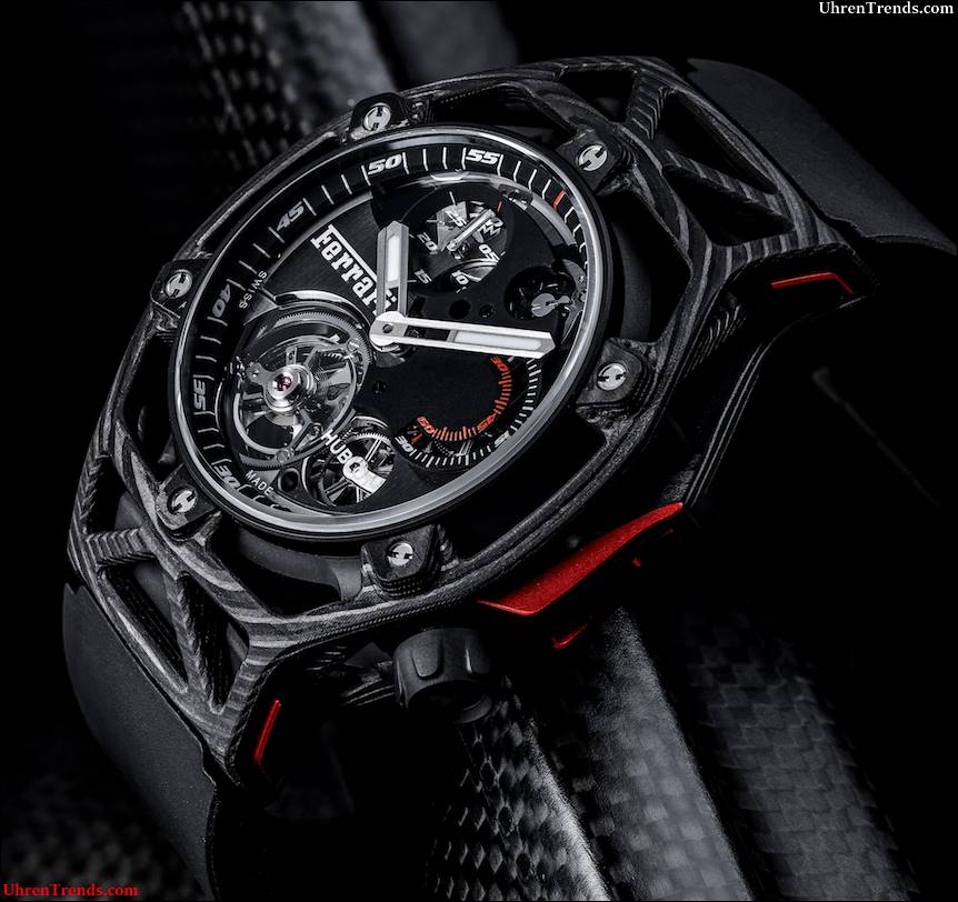 Hublot Techframe Ferrari Tourbillon Chronograph Uhr feiert Ferrari's 70th Anniversary  