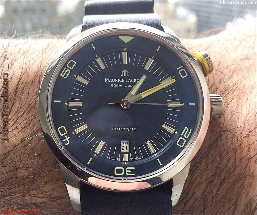 WATCH WINNER REVIEW: Maurice Lacroix Pontos S Taucher 'Blue Devil' Limited Edition Watch  