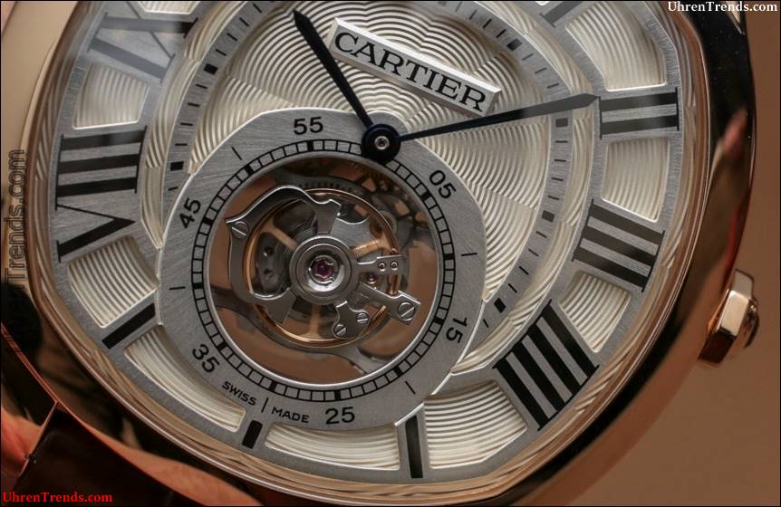 Cartier-Laufwerk De Cartier Uhr Hands-On  