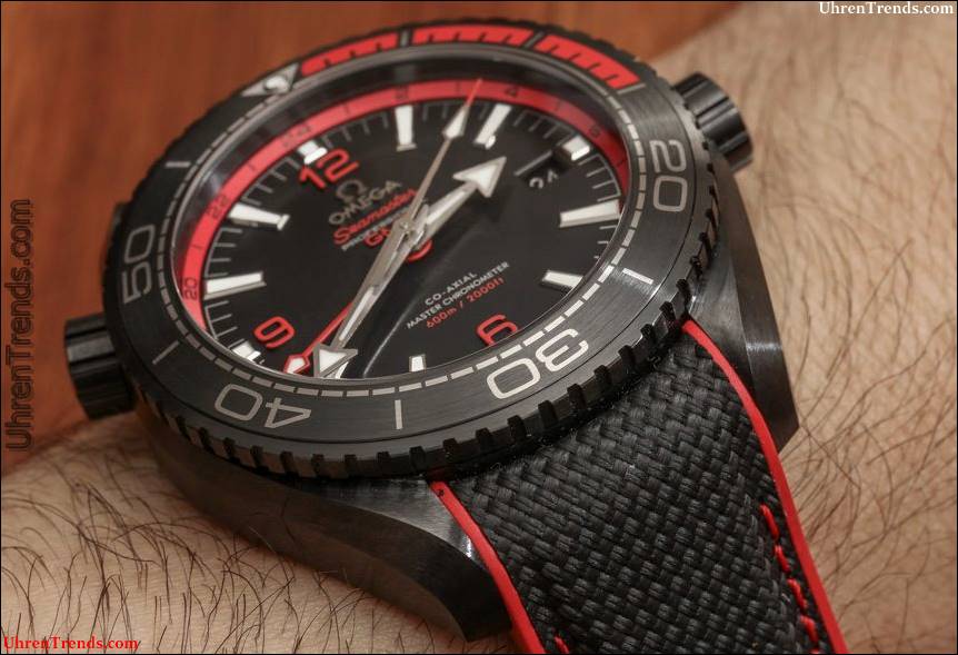 Omega Seamaster Planet Ozean GMT Deep Black Watch Review  