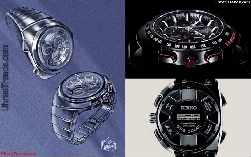 Seiko Astron Giugiaro Design Limited Edition SSE121 GPS-Uhr  