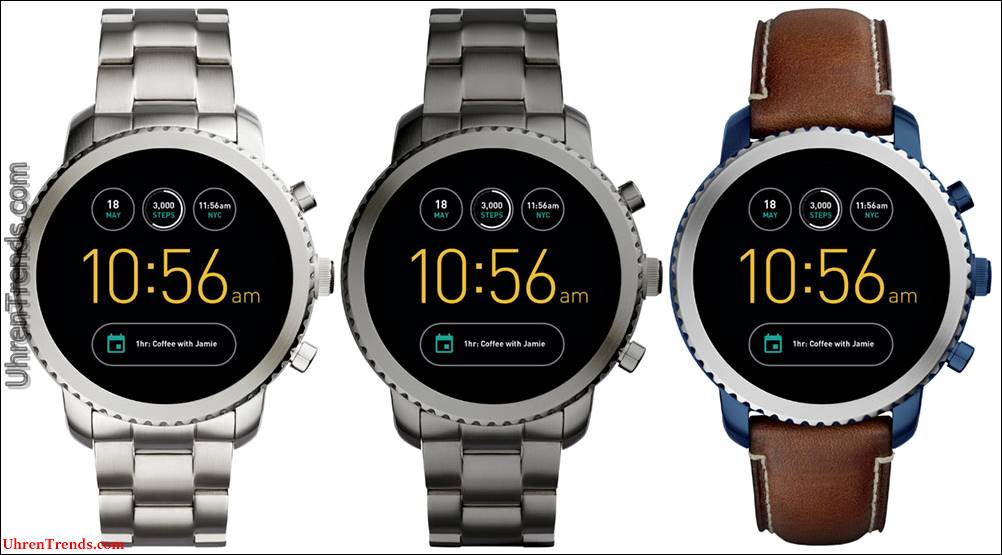 Fossil Q Explorist & Q Venture Smart Uhren  