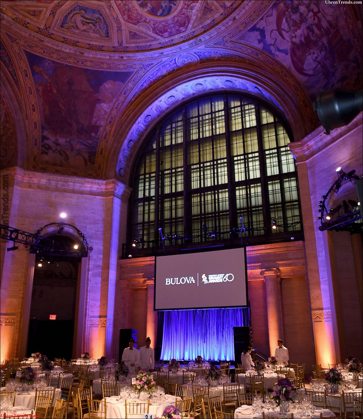 Bulova feiert den 60. Geburtstag der Grammy Awards mit limitierter Edition in New York City  