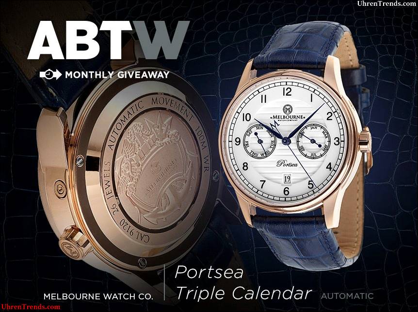 LETZTE CHANCE: Melbourne Watch Company Portsea automatische Uhr Werbegeschenk  