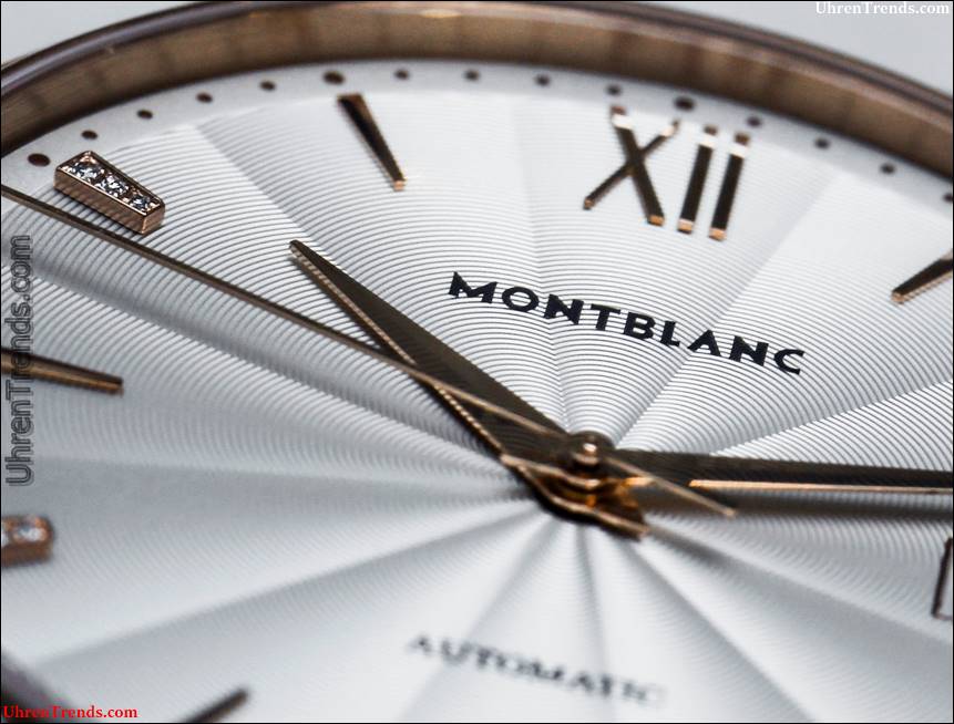 Montblanc Meisterstuck Heritage Spirit Date Automatikuhr mit Diamanten Hands-On  