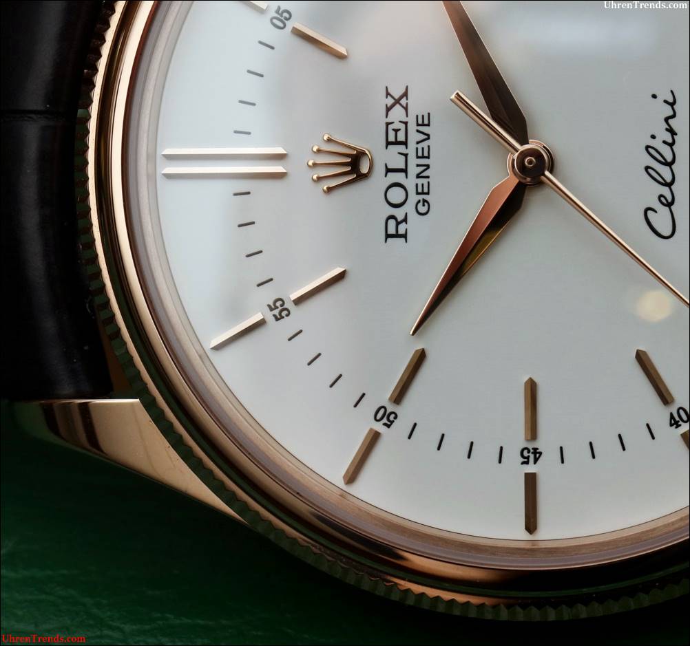 Rolex Cellini Zeituhr für 2016 mit "Clean Dial" Hands-On  