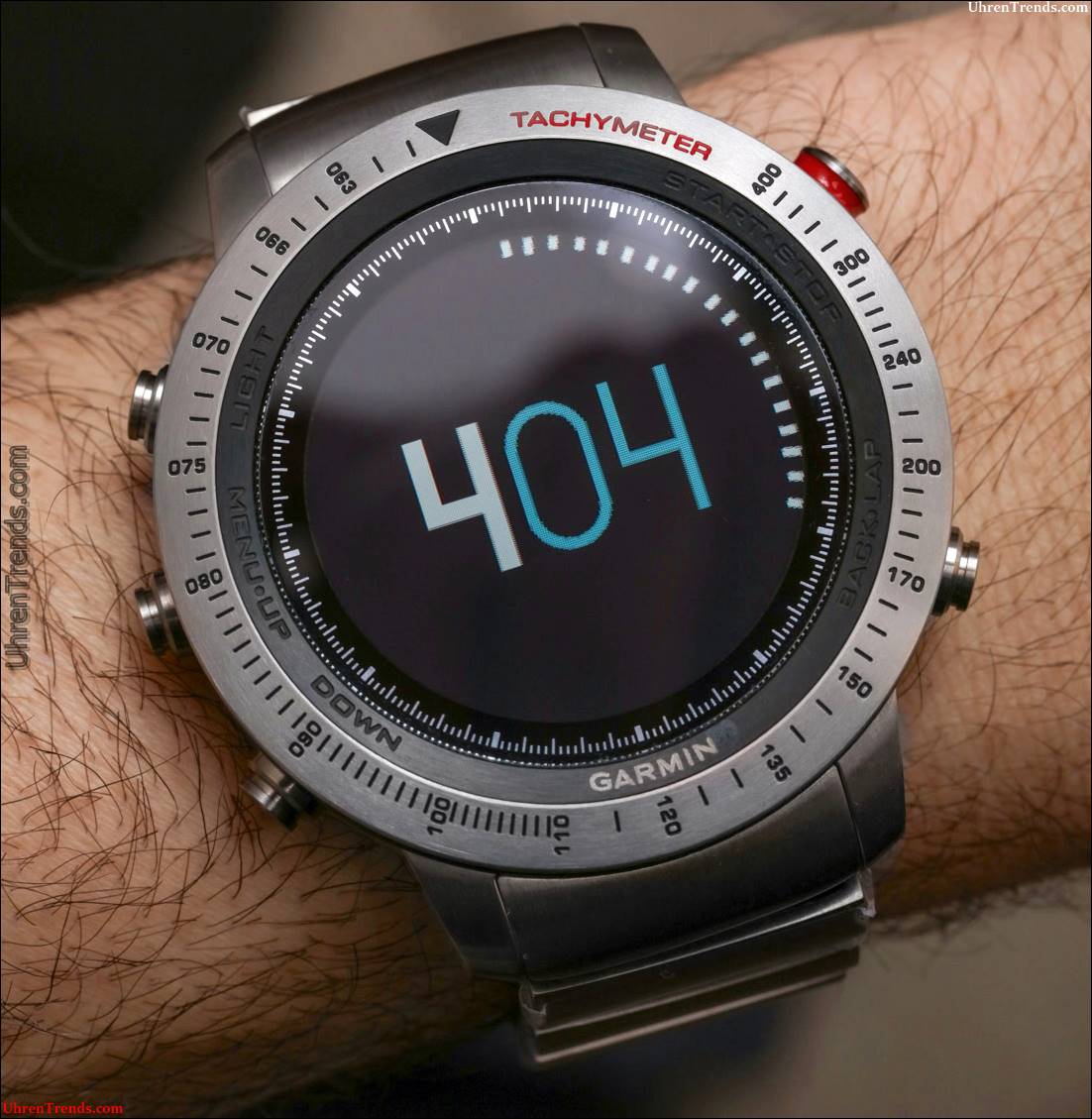 Garmin Fenix ​​Chronos Smartwatch Überprüfung  