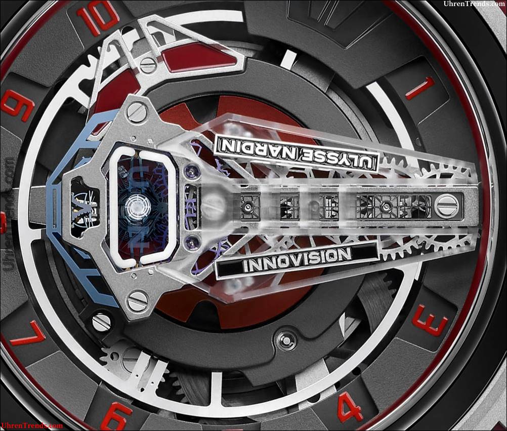 Ulysse Nardin InnoVision 2 Concept Watch ist mit technischer Innovation ausgestattet  