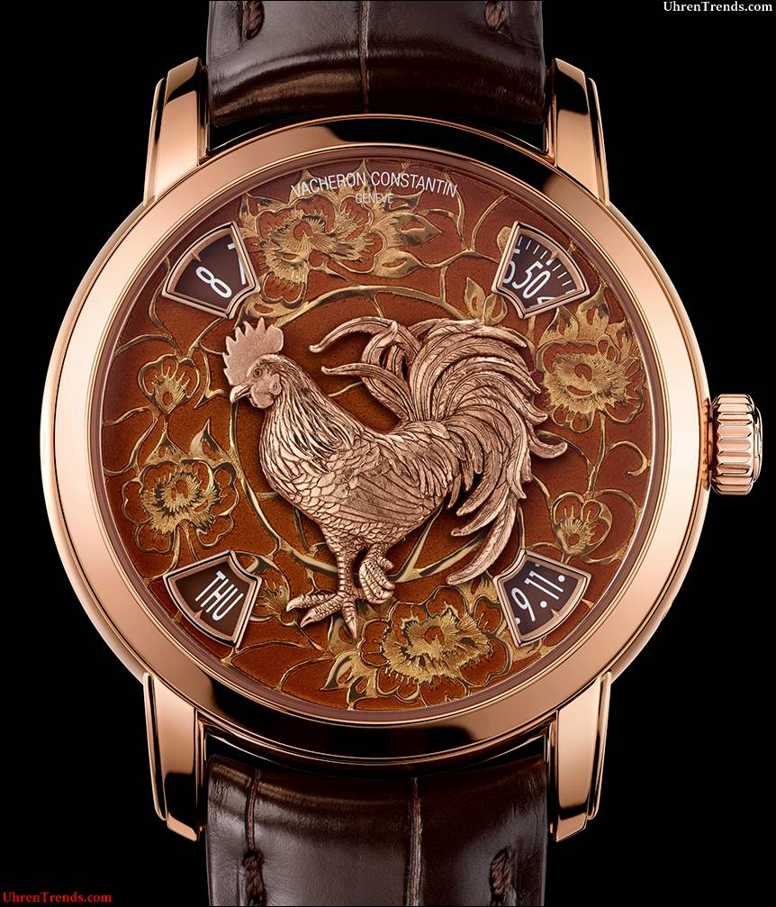 Vacheron Constantin Métiers D'Art Legende des chinesischen Tierkreis-Jahres der Hahn-Uhr  